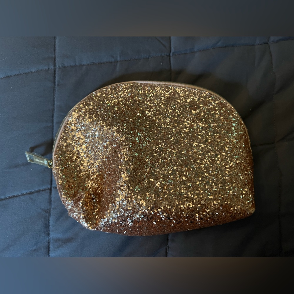 Rose Gold Makeup Bag